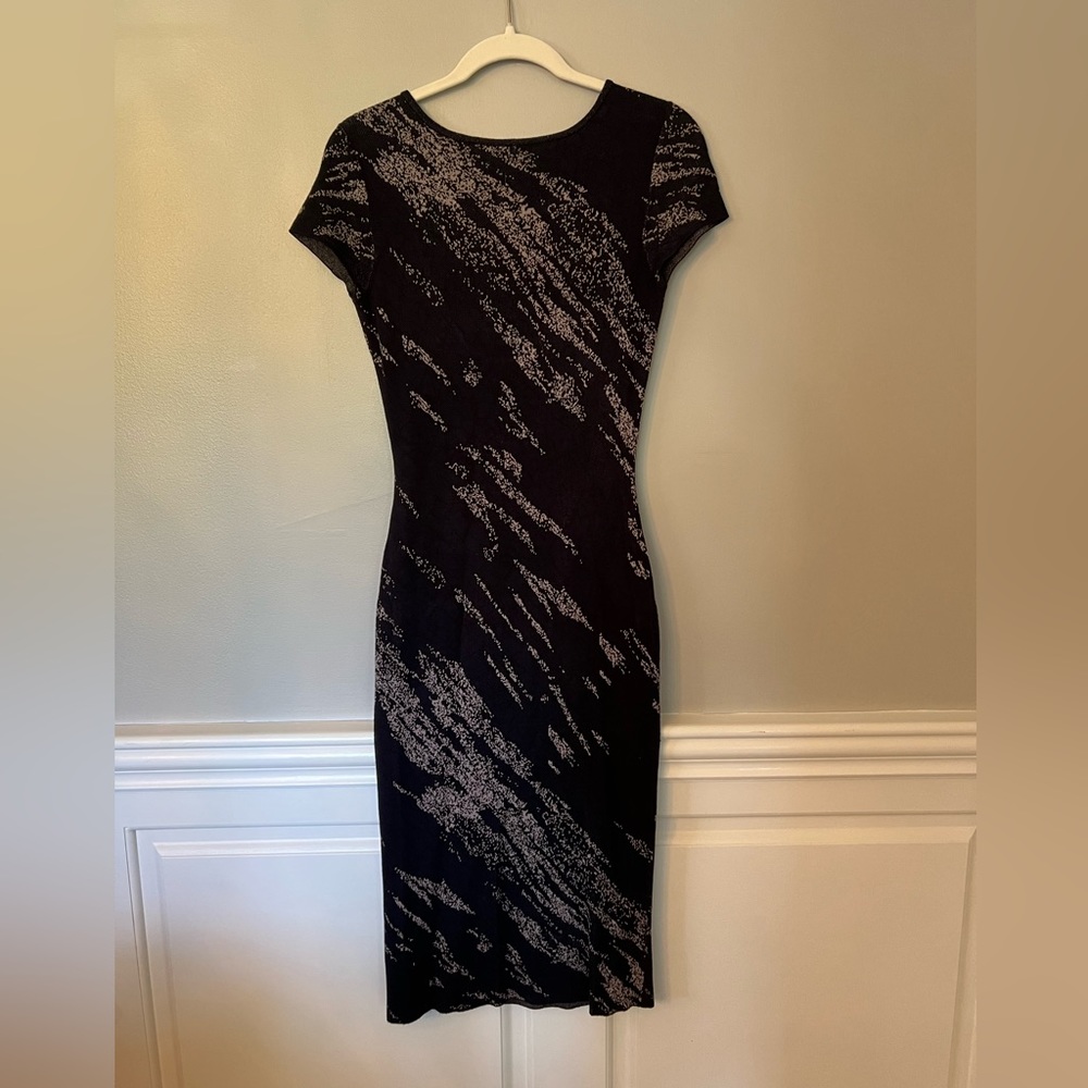 BCBG MaxAria Knit Midi Dress Sz S